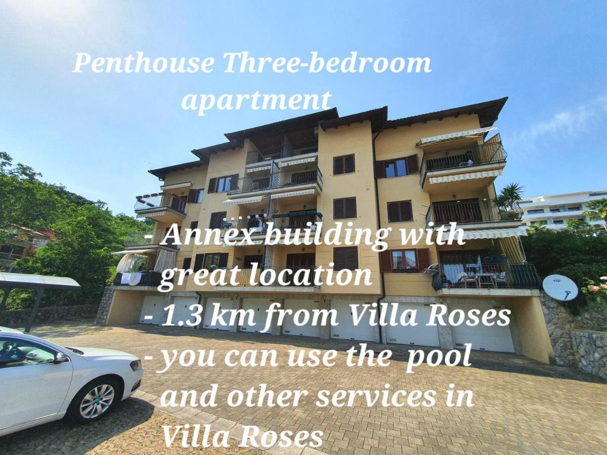 Villa Roses Apartments & Wellness Ičići Værelse billede
