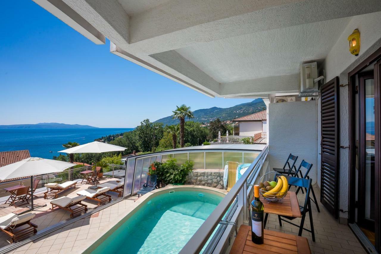 Villa Roses Apartments & Wellness Ičići Eksteriør billede
